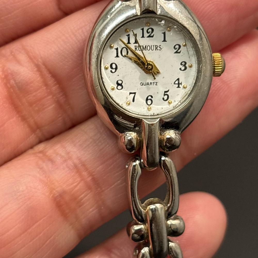 Rumours Silver Quartz Watch